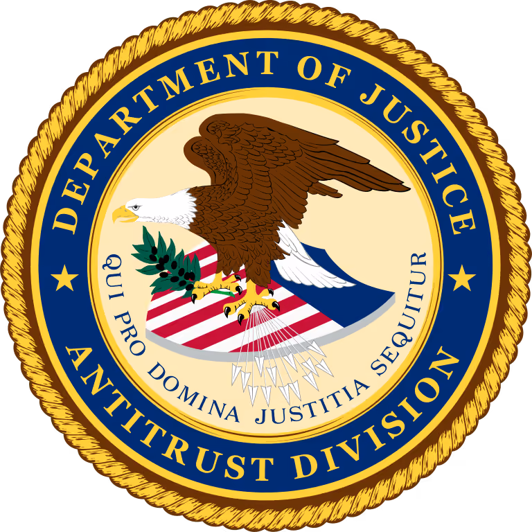 U.S. Department of Justice logo